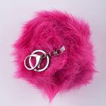 Women's Faux Fur Pom Pom Keyrings