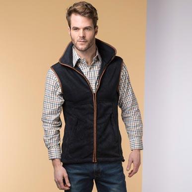 How to match a fleece gilet with a shirt